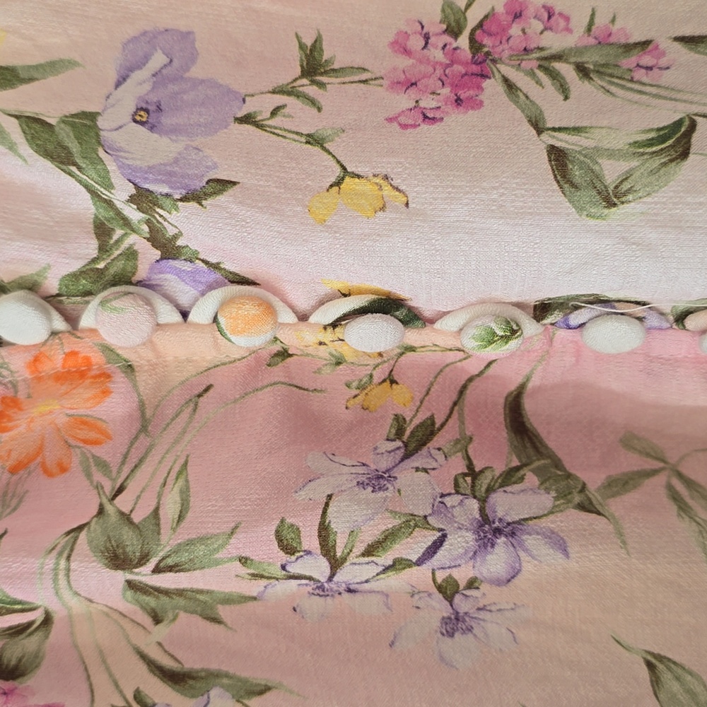 52SEVEN BRAND WOMEN'S PLUS WHITE AND PURPLE LINED FLORAL DRESS SIZE 14W - Picture 4 of 16